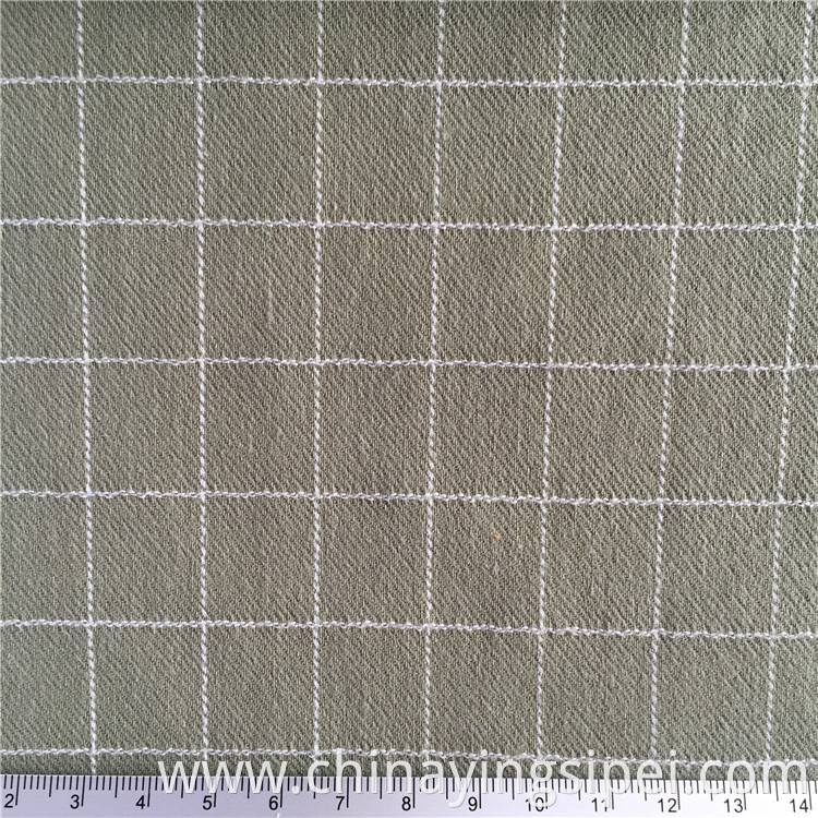 Shaoxing manufacturer stocklot jacquard woven 100% pure cotton fabric